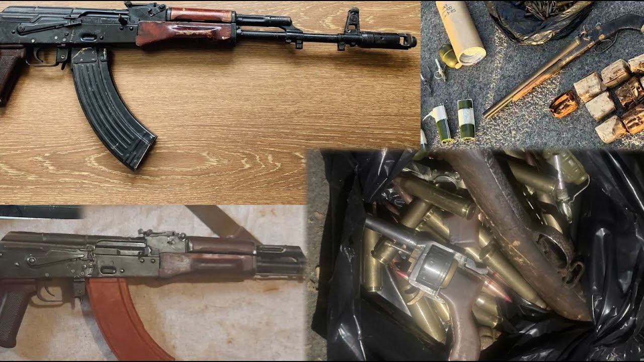 Ապօրինի հրազենի կամավոր հանձնումներ Երևանի վարչության տարածքային բաժիններում