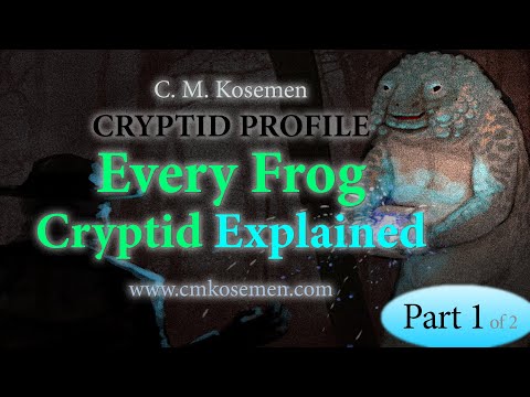 All About Frog Cryptids! 𓆏🐸👹 A Comprehensive Guide - Part 1 of 2