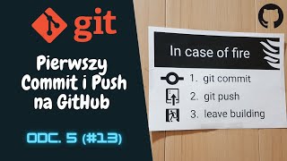 [Kurs Gita w praktyce] Jak wysłać pliki na GitHuba? git commit i git push ⌨️ cz.5 (#13)