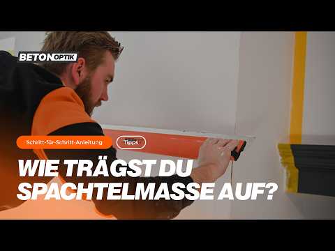 Wie trägt man Fix & Fertig Stucpasta auf?