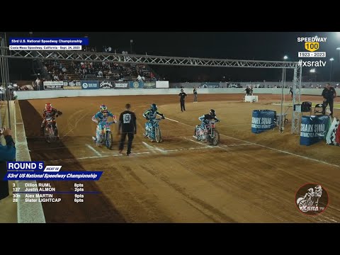Lightcap Advances to the Semis! Heat 18! 53rd US National Speedway Champs #fypracing #xsratv