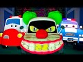 Halloween Special Clownjuring Cartoon Shows Kids Vehicle Videos