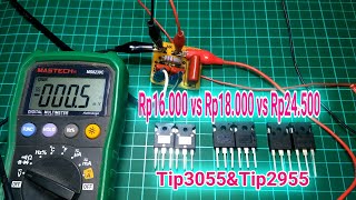 Download lagu Maximum voltage test of TRANSISTOR tip3055 and tip2955 different prices mp3