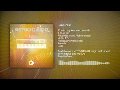 Free Download Retro Cazio: Free VSTi Plugin Casio MT-100