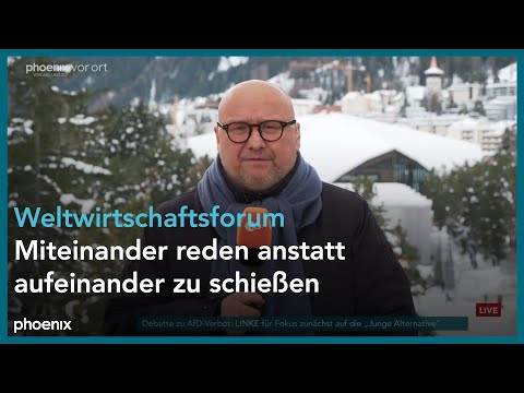 Ulf Röller zum Weltwirtschaftsforum in Davos am 17.01.24