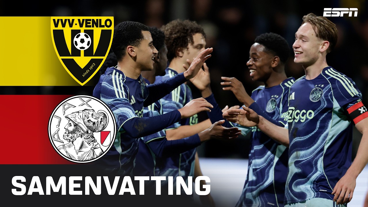 VVV Venlo vs Jong Ajax Highlights