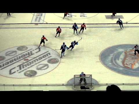 Powerplay Tor Tyler Haskins 0:1 (Hamburg - Wolfsburg 18.11.2011)