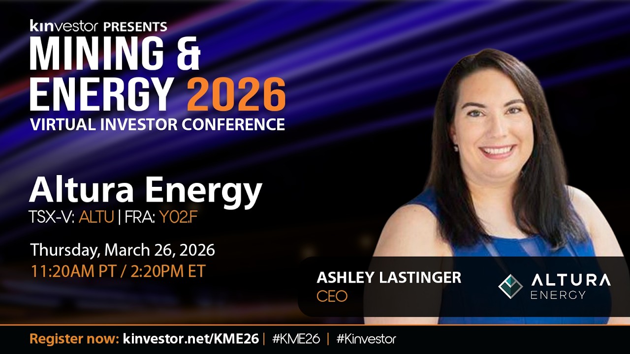 Altura Energy Presenting at the Kinvestor Mining & Energy 2026 Virtual Investor Conference