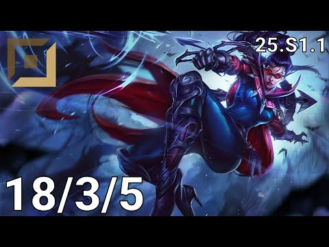 Vayne ADC vs Kalista - EUW diamond | Patch 25.S1.1