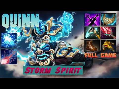 🔥QUINN - PRO  / MIDLANE / FULL GAME /¿COMO JUGAR STORM SPIRIT? / PROPLAYER / DOTA 2.