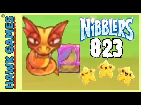 Fruit Nibblers Level 823 - 3 Stars Walkthrough, No Boosters