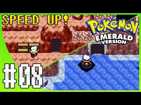 Pokemon Emerald Walkthrough Part 8: Team Magma Hideout & Team Aqua Hideout (SPEED UP!)