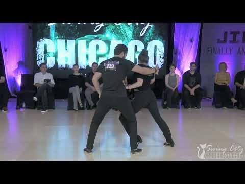 Swing City Chicago 2022 ALL STAR STRICTLY SWING - Brandon Strong & Skylar Pritchard