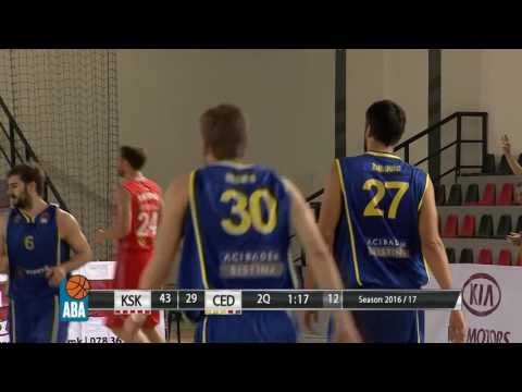 ABA Liga 2016/17 highlights, Round 11: Karpoš Sokoli - Cedevita (26.11.2016)
