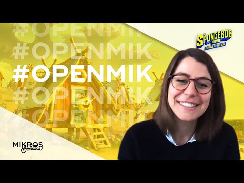 Thumbnail of the video: [#OpenMik] Solenne Bourgeois, Compositing supervisor on #SpongeBobMovie