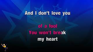 Famous Last Words Of A Fool - George Strait (KARAOKE)