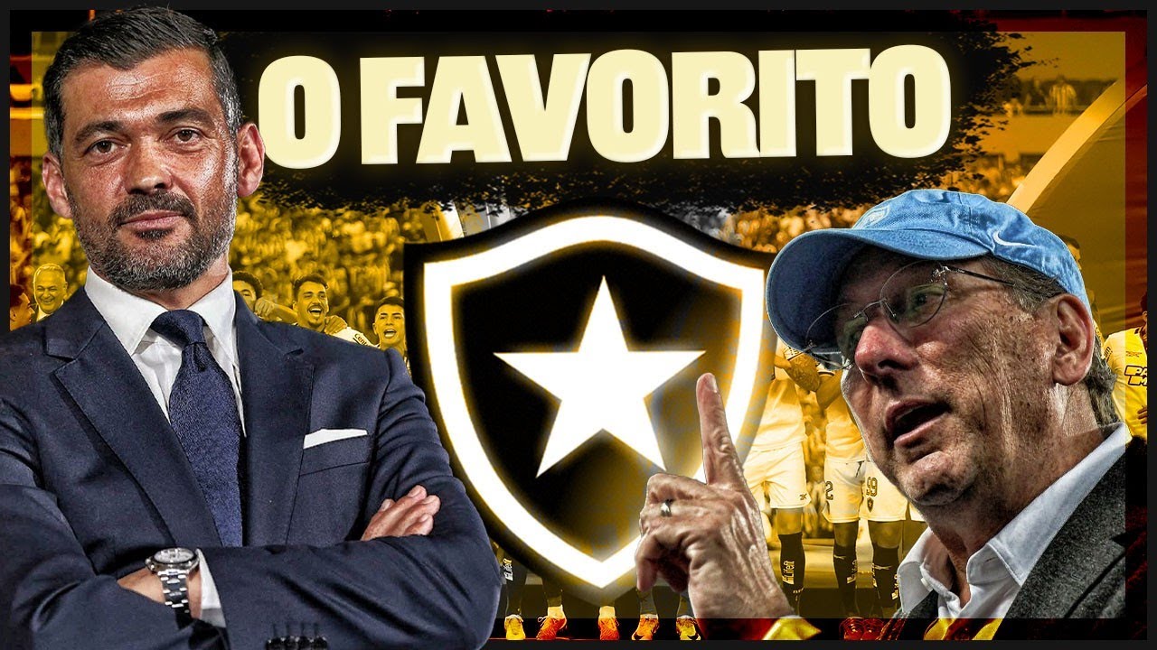 ⚠️SÉRGIO CONCEIÇÃO É O FAVORITO PARA O LUGAR DE ARTUR JORGE NO BOTAFOGO: BASTIDORES DA NEGOCIAÇÃO