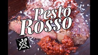 Pesto Rosso + Entrecote vom Jamestown BRAD - 030 BBQ