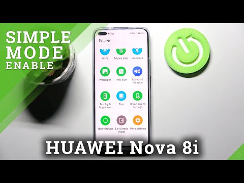 How to Disable Easy Mode on HUAWEI Nova 8i – Exit Simple Mode