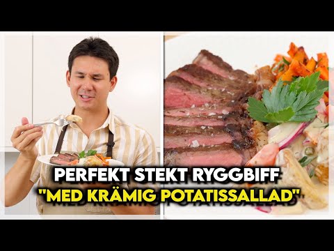 , title : 'Ryggbiff med Krämig Potatissallad!'