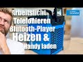 Обігрівач тепловентилятор Gude GEH 3300 Ват 4 в 1 - USB Bluetooth MP3, Гучномовець, Термостат, LED Лампа 10W, відео мініатюра №1 Обігрівач тепловентилятор Gude GEH 3300 Ват 4 в 1 - USB Bluetooth MP3, Гучномовець, Термостат, LED Лампа 10W, відео мініатюра №1