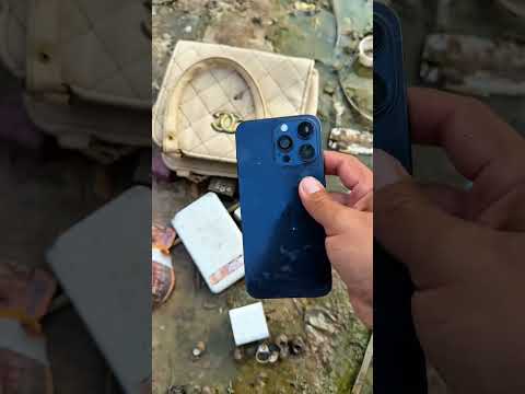 Un téléphone trouvé au bord d’une rivière