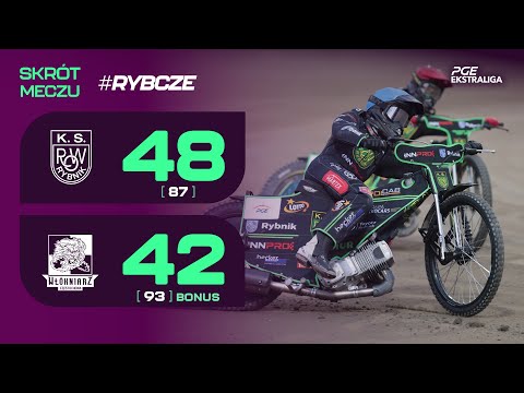 Speedway. Żużel. Mecz: Rekiny wykorzystały osłabienie Lwów (skrót #RYBCZE 48:42 29.06.2025)