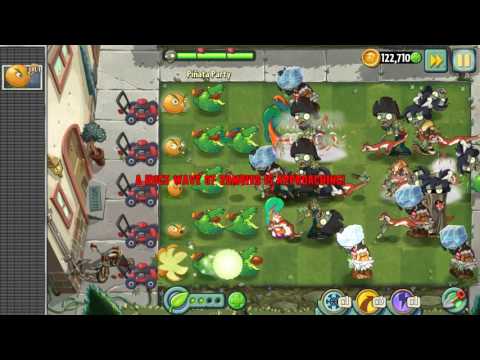 Plants vs. Zombies 2 pinata party 7/11/2017 || pinata party July 11, 2017