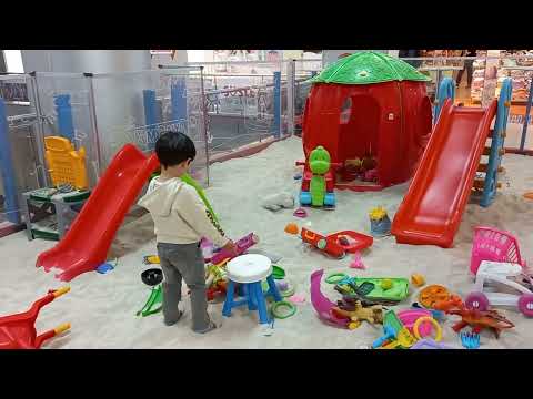 AREN Kum Parkında Oyun Oynuyor//EĞLENCELİ PARK VİDEOLARI#eğlenceliçocukvideosu