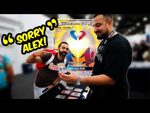 Deep Pocket Monster Buys a Tag Team GRAIL at Our Booth!