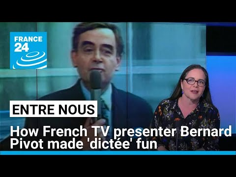 Death of Bernard Pivot: France's passion for dictation • FRANCE 24 English