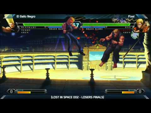 KOFXIII Fixel vs El Gallo Negro - Losers Finals - LOST IN SPACE 002