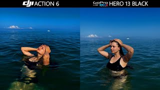 DJI Osmo Action 6 VS GoPro Hero 13 BLACK | Camera Test 