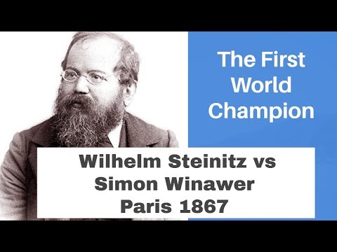 An epic and historical game | Wilhelm Steinitz vs Simon Winawer Paris 1867