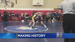 High School Girl Beats Boys On The Wrestling Mat