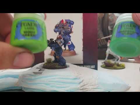 Paint and tell warhammer 30th anniversary miniature