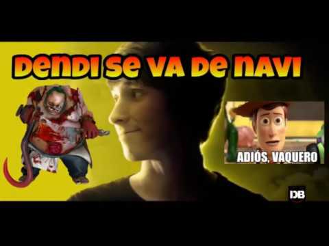 Dendi se va de Navi, adios dendi, see you again dendi, tributo a dendi