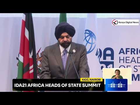 President of the World Bank Ajay Banga's remarks in Kenya during IDA21 Africa heads of State Summit!