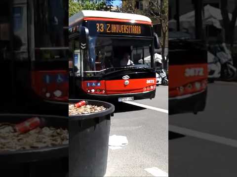 Solaris Urbino 18 III #3672 na linii 33 #barcelona #hiszpania #autobus