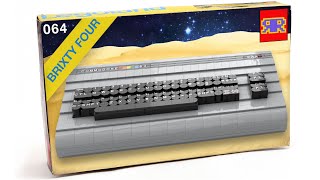 Commodore Brixty Four: I built a working Lego® C64 out of 2000 bricks