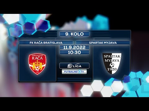 2.liga 2022/2023 9.kolo: FK Rača Bratislava - Spartak Myjava (zostrih)