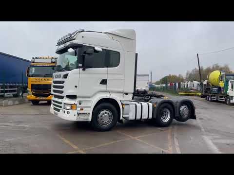 Scania R450 PDE 6x2 Rear Lift Highline Tractor Unit (PX14 SXV - Law Trucks)