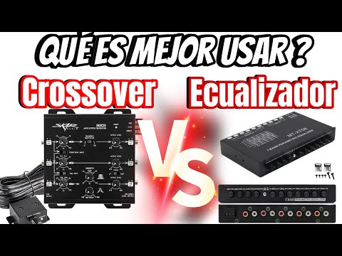 El Crossover 🆚 Ecualizador EQ