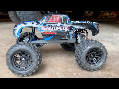NEW WHEELS and TIRES for the “CHEAPEST” Traxxas Stampede Project !!