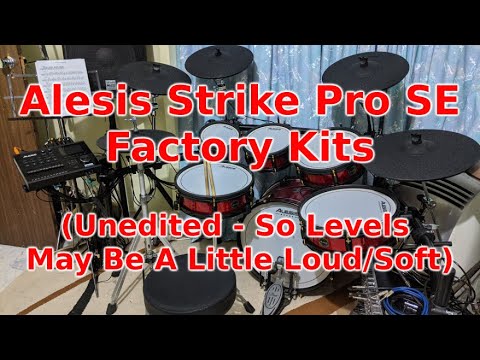 Alesis Strike Pro SE Electronic Drum Kit Review Demo of Sound Module Kits