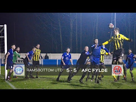 HIGHLIGHTS | Ramsbottom United 5 - 5 AFC Fylde