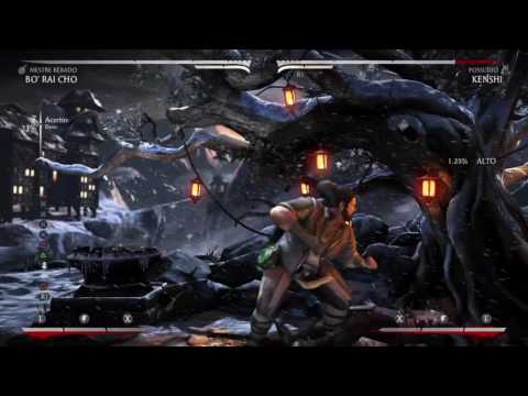 MKXL Bo Rai Cho Combos In the Corner - 39%-44% (Drunken Master)