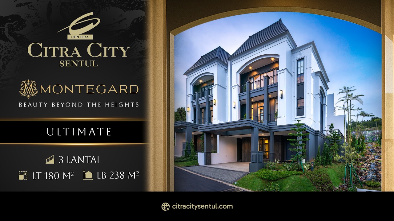 Rumah Brand New Montegard Citra City Sentul By Ciputra Group