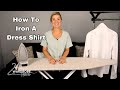 How To Iron A Men S Dress Shirt