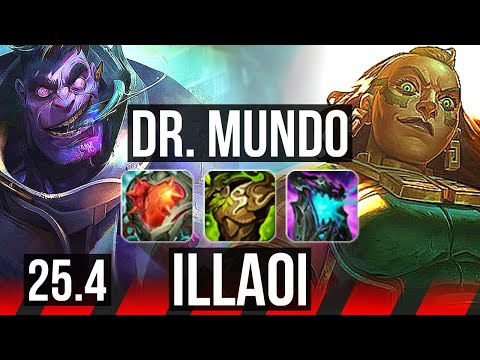 DR. MUNDO vs ILLAOI (TOP) | KR Master | 25.4